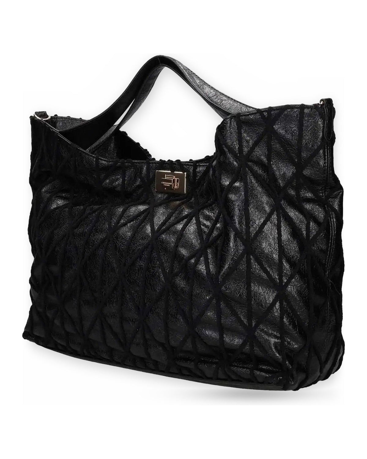 Borse a spalla Donna Ermanno Scervino - Large Shoulder Belen - Nero
