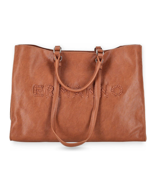 Borse Tote Donna Ermanno Scervino - Large Tote Barbara Logo - Cammello