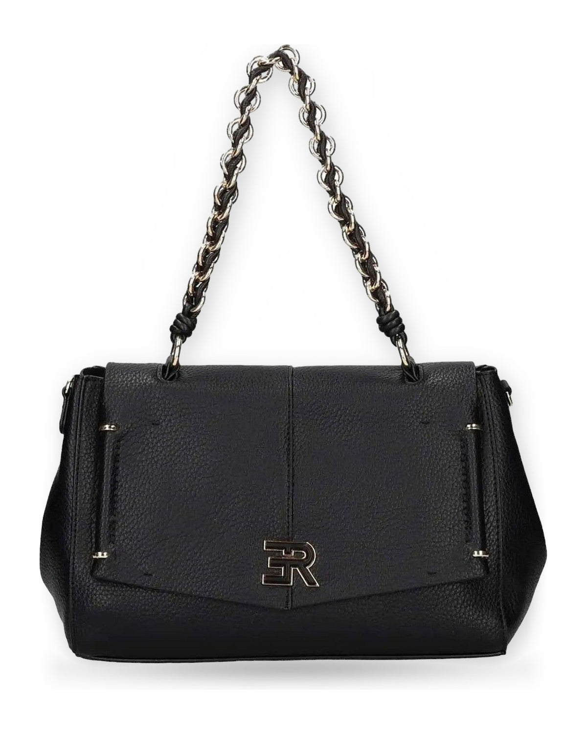 Borse a tracolla Donna Ermanno Scervino - Medium Flap Eba 27 - Nero