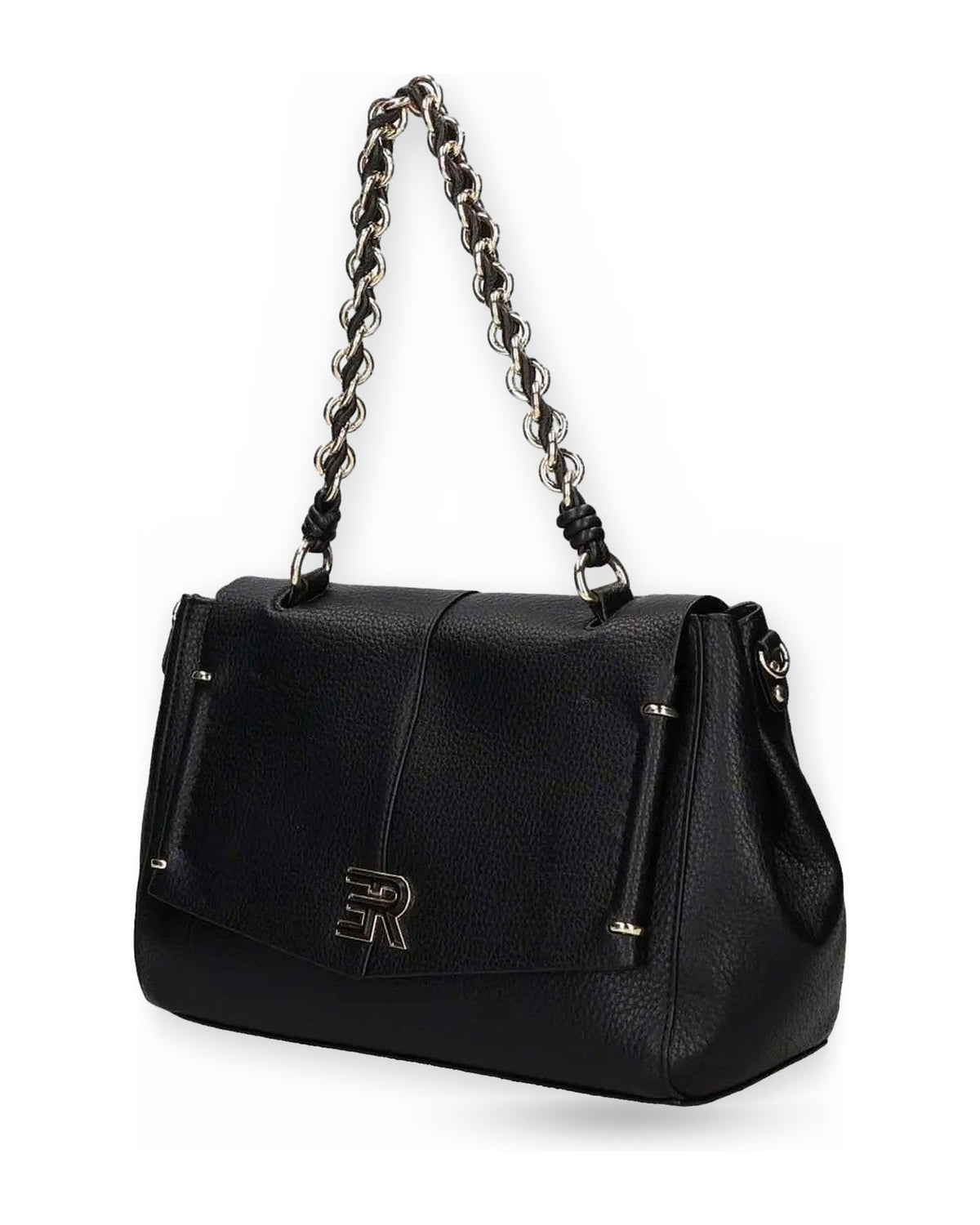 Borse a tracolla Donna Ermanno Scervino - Medium Flap Eba 27 - Nero