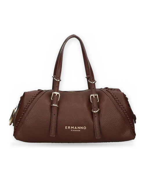 Borse a mano Donna Ermanno Scervino - Small Bowling Bianca - Marrone