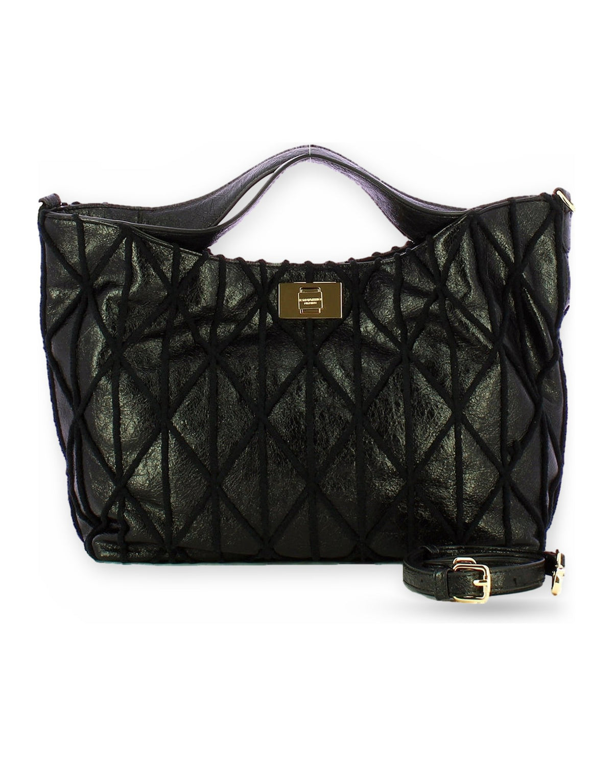 Borse a spalla Donna Ermanno Scervino - Small Shoulder Bag Belen - Nero