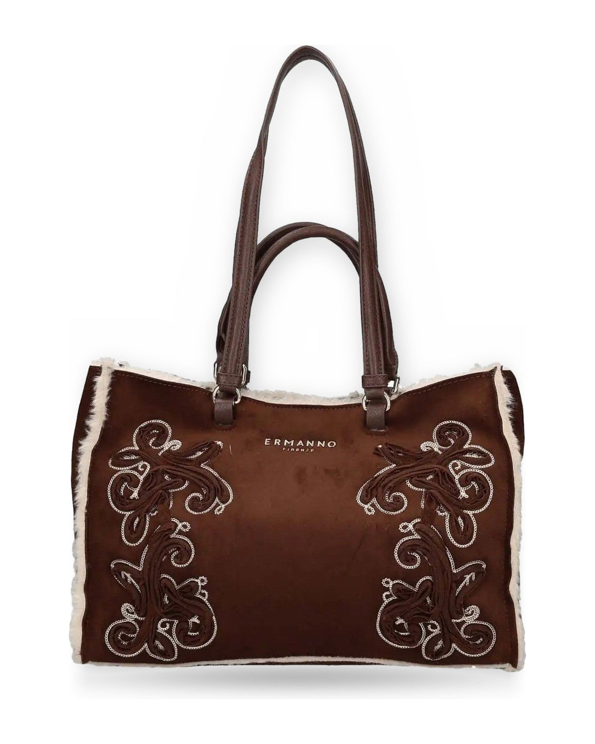 Borse Tote Donna Ermanno Scervino - Small Tote Barbara Shirling - Marrone