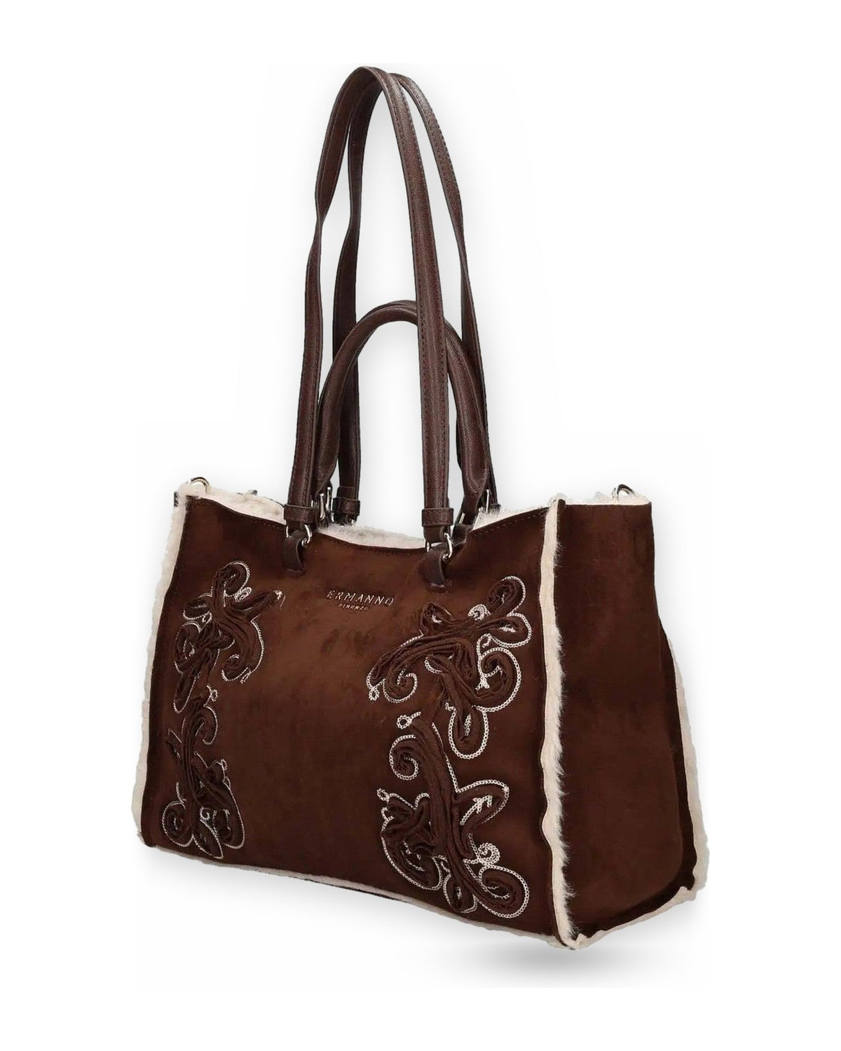 Borse Tote Donna Ermanno Scervino - Small Tote Barbara Shirling - Marrone