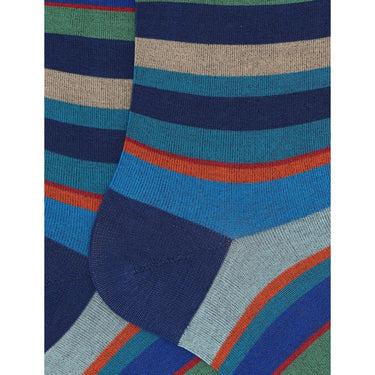 Calzini Uomo Gallo - Uomo Corto Co/Ea Leggerissi - Blu-Gianni Foti