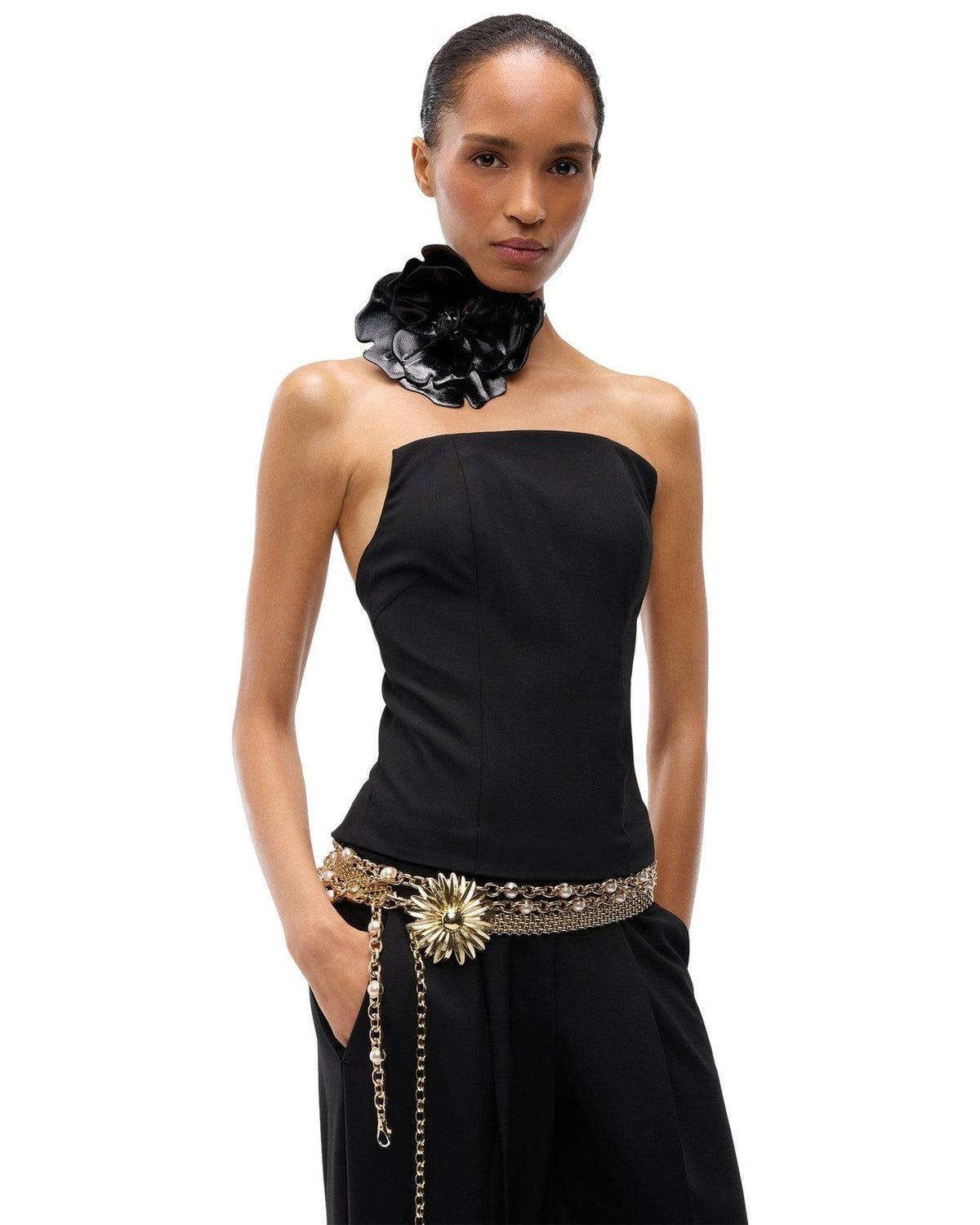 Tute Donna Pinko - Espace Tuta Tecnico Bistretch - Nero