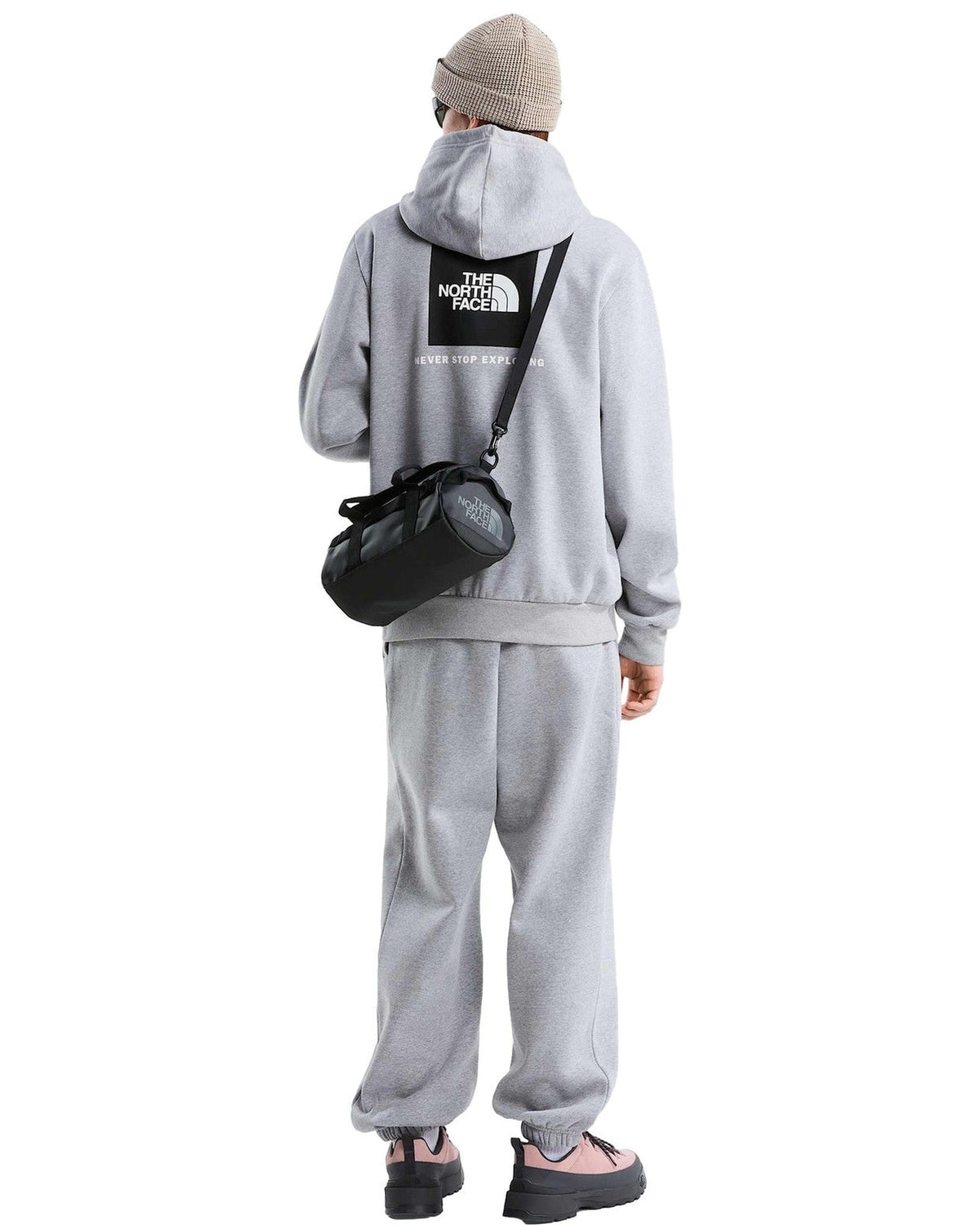 Felpe con cappuccio Uomo The North Face - Evolution Box NSE Regular Hoodie - Grigio