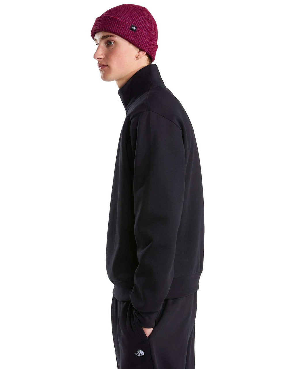 Felpe senza cappuccio Uomo The North Face - Evolution Simple Dome Regular 1/4 Zip - Nero