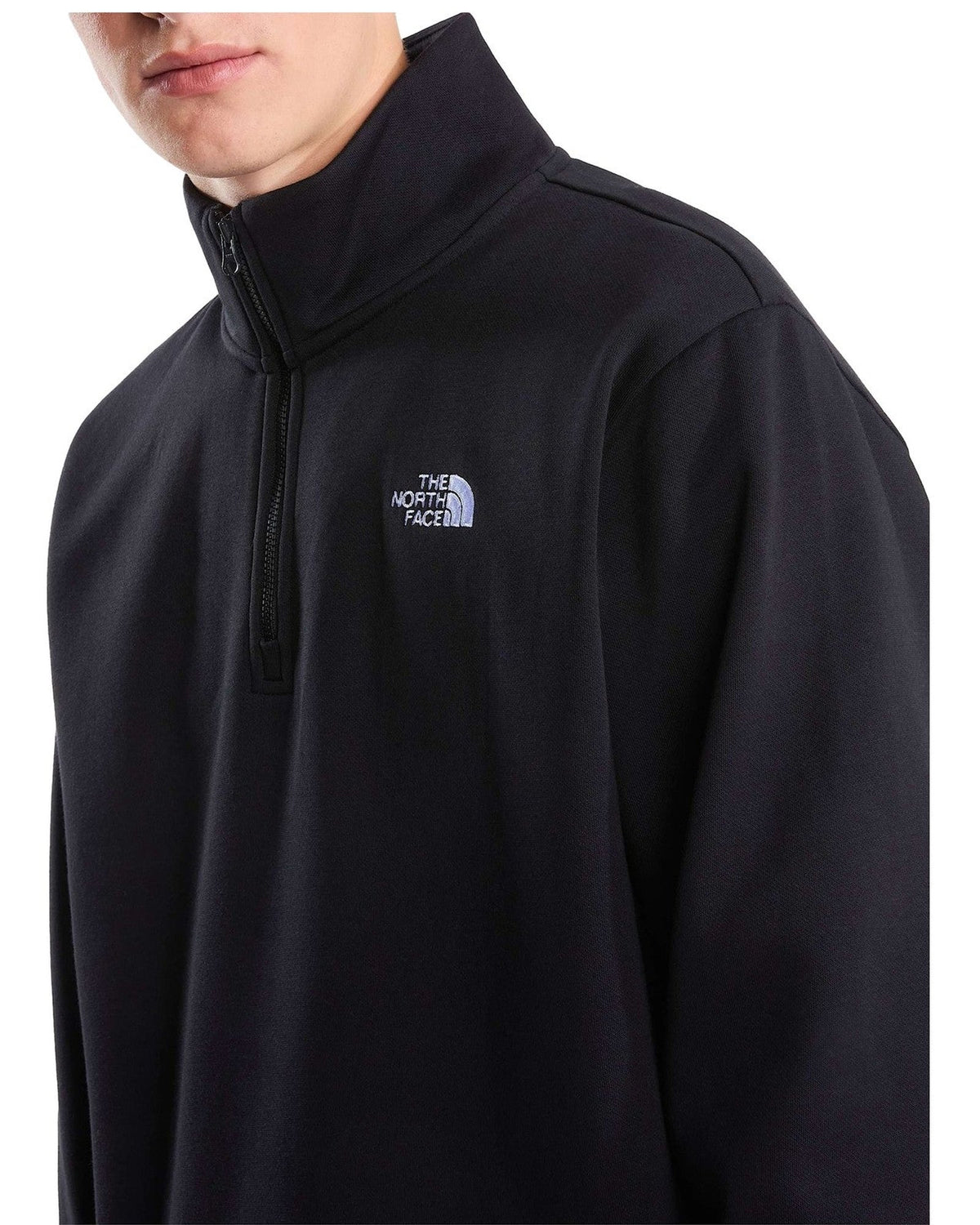 Felpe senza cappuccio Uomo The North Face - Evolution Simple Dome Regular 1/4 Zip - Nero