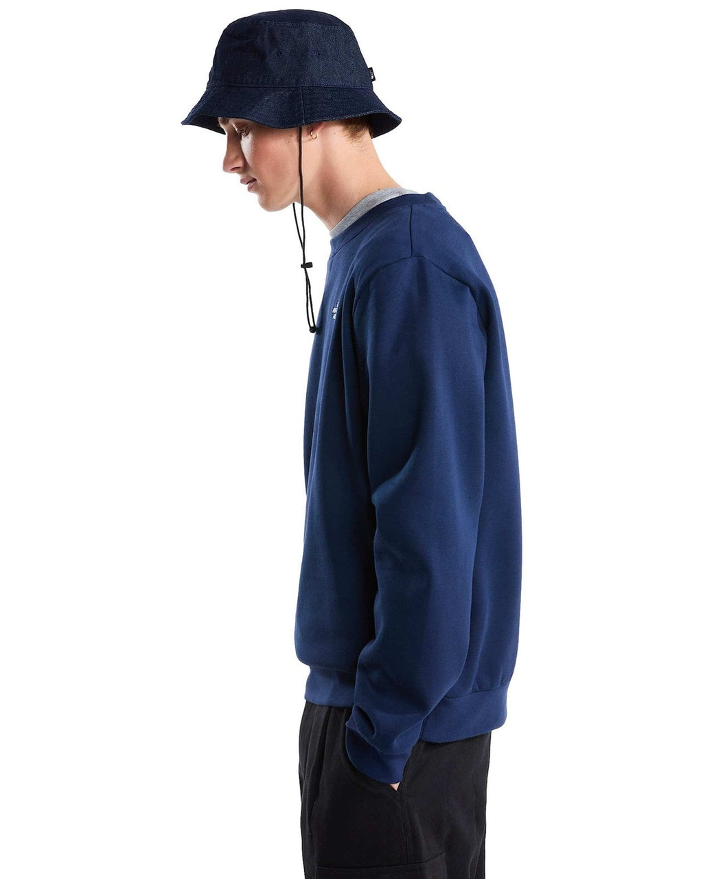 Felpe senza cappuccio Uomo The North Face - Evolution Simple Dome Regular Crew - Blu