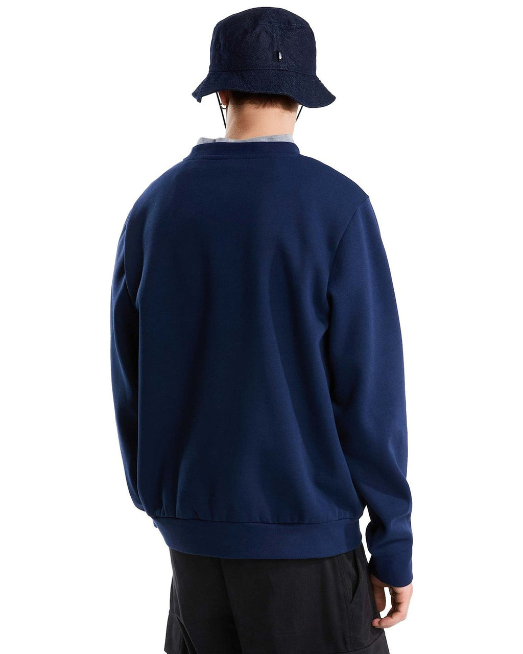 Felpe senza cappuccio Uomo The North Face - Evolution Simple Dome Regular Crew - Blu