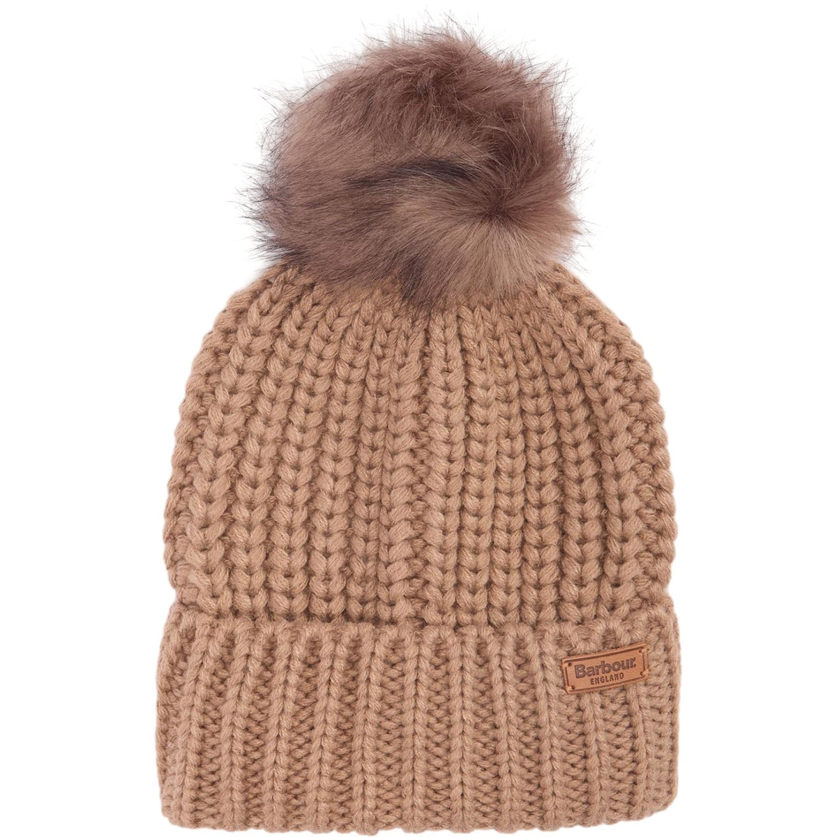 Bombette Donna Barbour - Saltburn Beanie - Beige-Gianni Foti