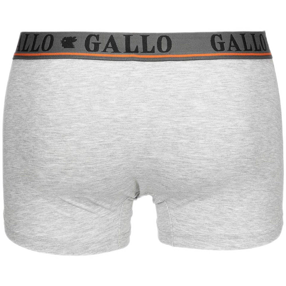 Boxer Uomo Gallo - U Boxer Basico Co/Pl Grigio Mel+Elas - Grigio