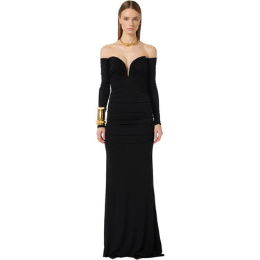 Vestiti da sera e cerimonia Donna Elisabetta Franchi - Abito - Nero di Elisabetta Franchi su Gianni Foti