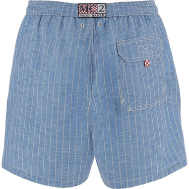 Pantaloncini e calzoncini Uomo Mc2 Saint Barth - Swim Short With Back Flap Pocket - Multicolore
