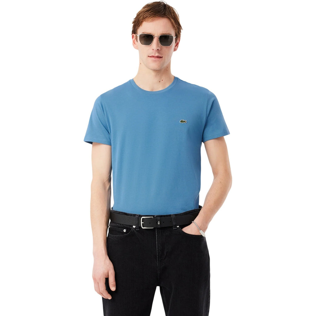 T-shirt Uomo Lacoste - T-Shirt - Azzurro-Gianni Foti