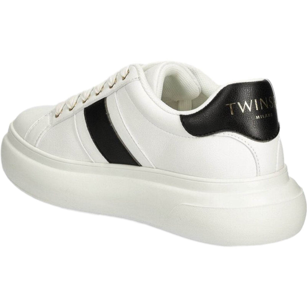 Sneaker Donna Twinset - Sneaker Dettaglio Perlina - Bianco