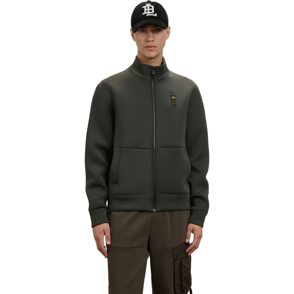 Felpe senza cappuccio Uomo Blauer - Halborn 26WBLUF01395 - Nero