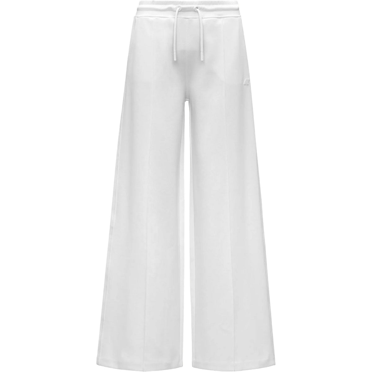 Pantaloni Donna K-Way - Loyre Interlock - Bianco-Gianni Foti