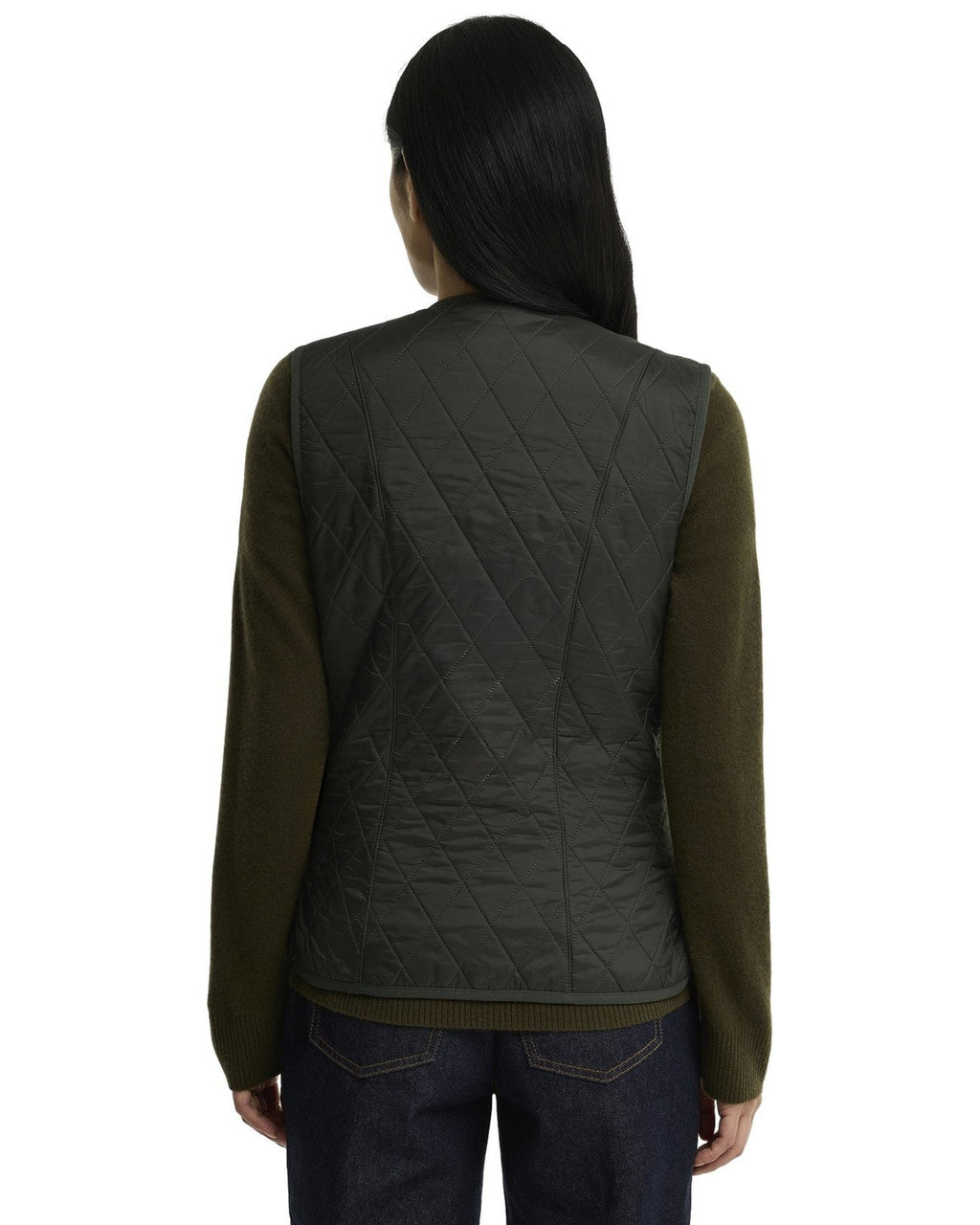 Gilet Donna Barbour - Fleece Betty Liner - Verde
