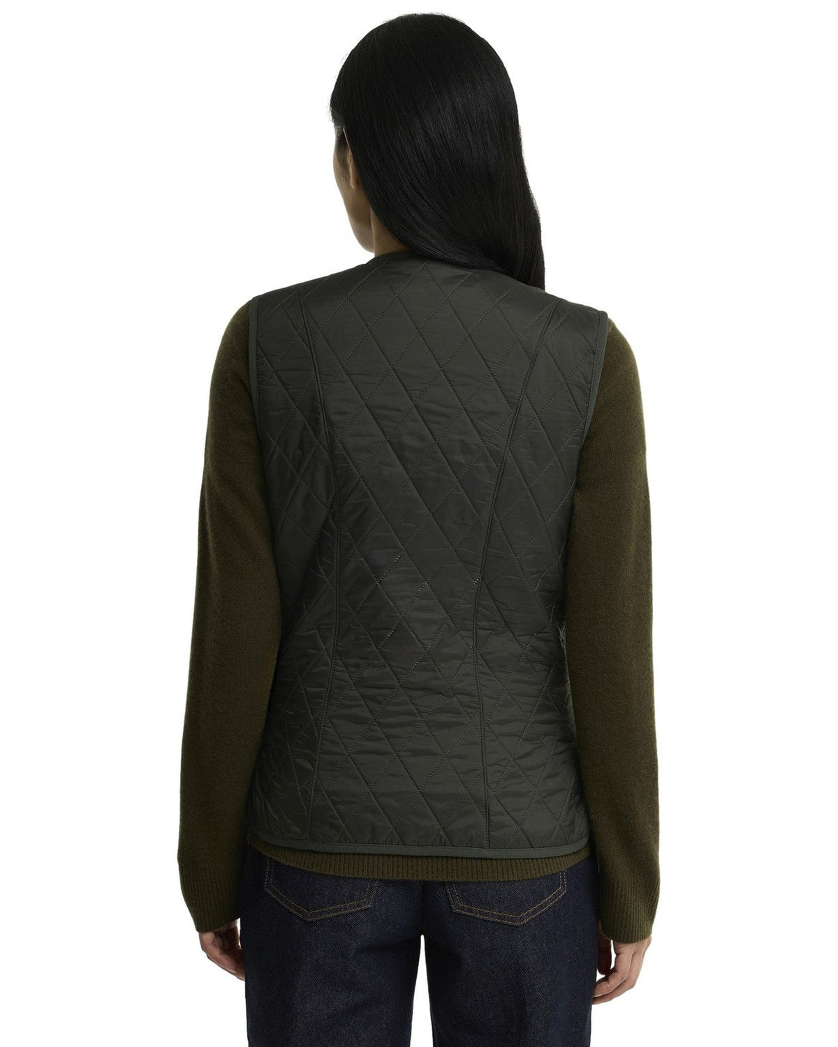 Gilet Donna Barbour - Fleece Betty Liner - Verde