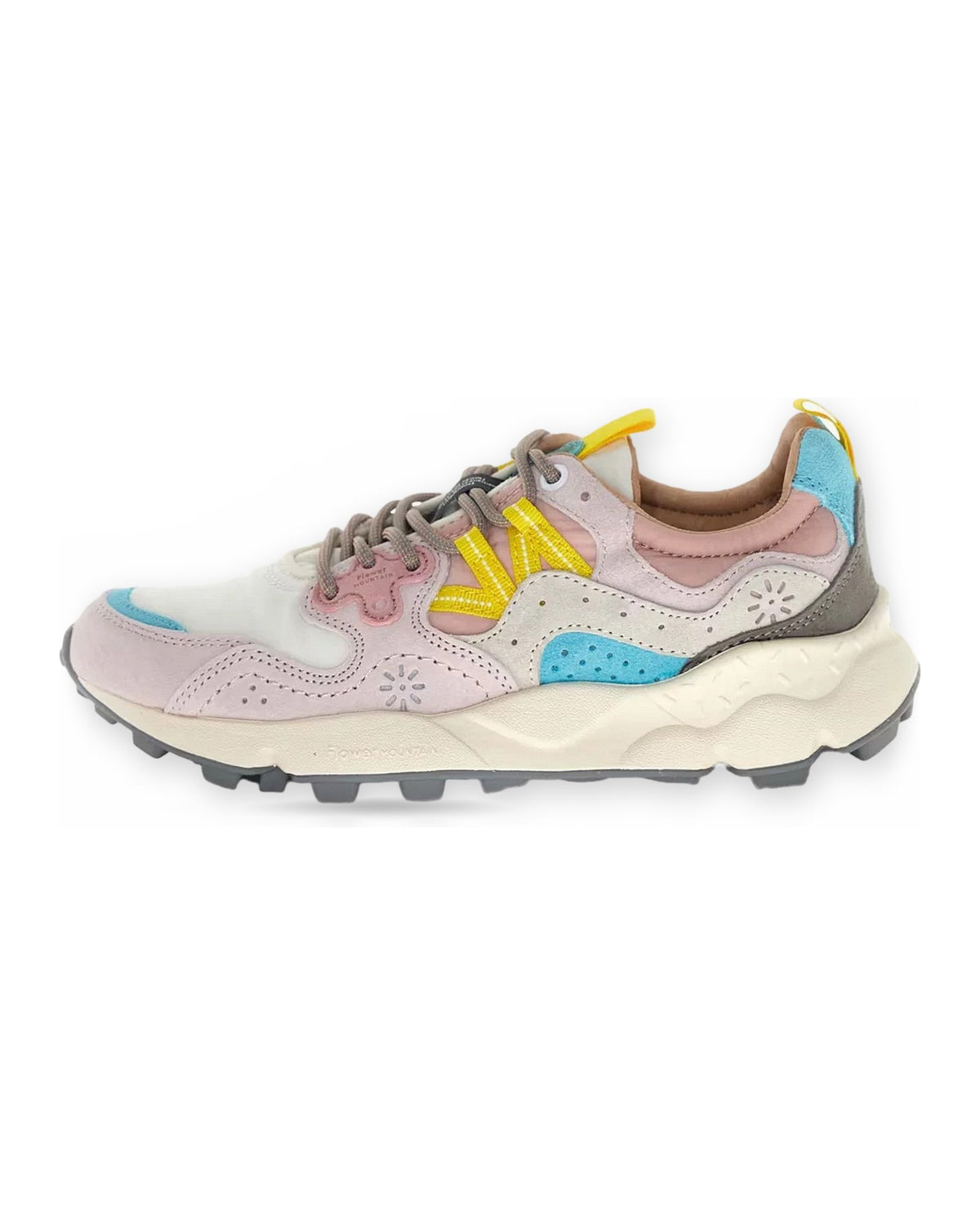 Sneaker Donna Flower Mountain - Yamano 3 Woman - Rosa/Azzurro