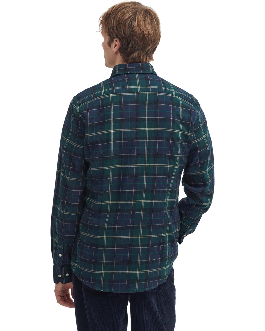 Camicie casual Uomo Barbour - Fortrose Tailored Shirt - Verde