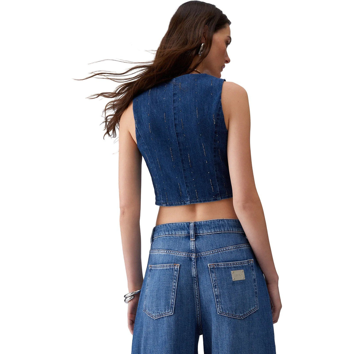 Gilet Donna Liu Jo - Gilet - Blu-Gianni Foti