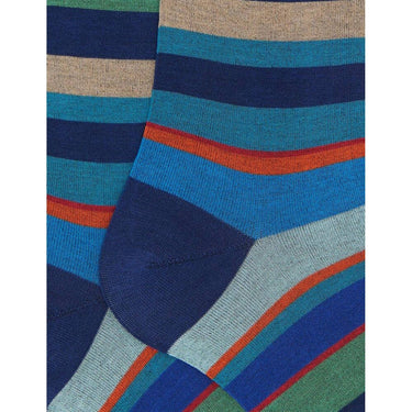 Calze Uomo Gallo - Uomo Lungo Co/Ea Leggerissim - Blu-Gianni Foti