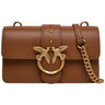Borse a mano Donna Pinko - Love One Mini St. Cl Vitello S - Marrone