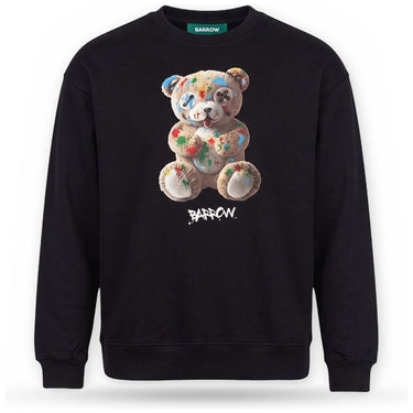 Felpe senza cappuccio Unisex Barrow - Sweatshirt Unisex F6BWUASW040 - Nero