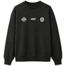 Felpe senza cappuccio Unisex Barrow - Sweatshirt Unisex F6BWUASW053 - Nero