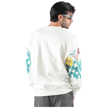 Felpe senza cappuccio Unisex Barrow - Sweatshirt Unisex F6BWUASW071 - Cocco