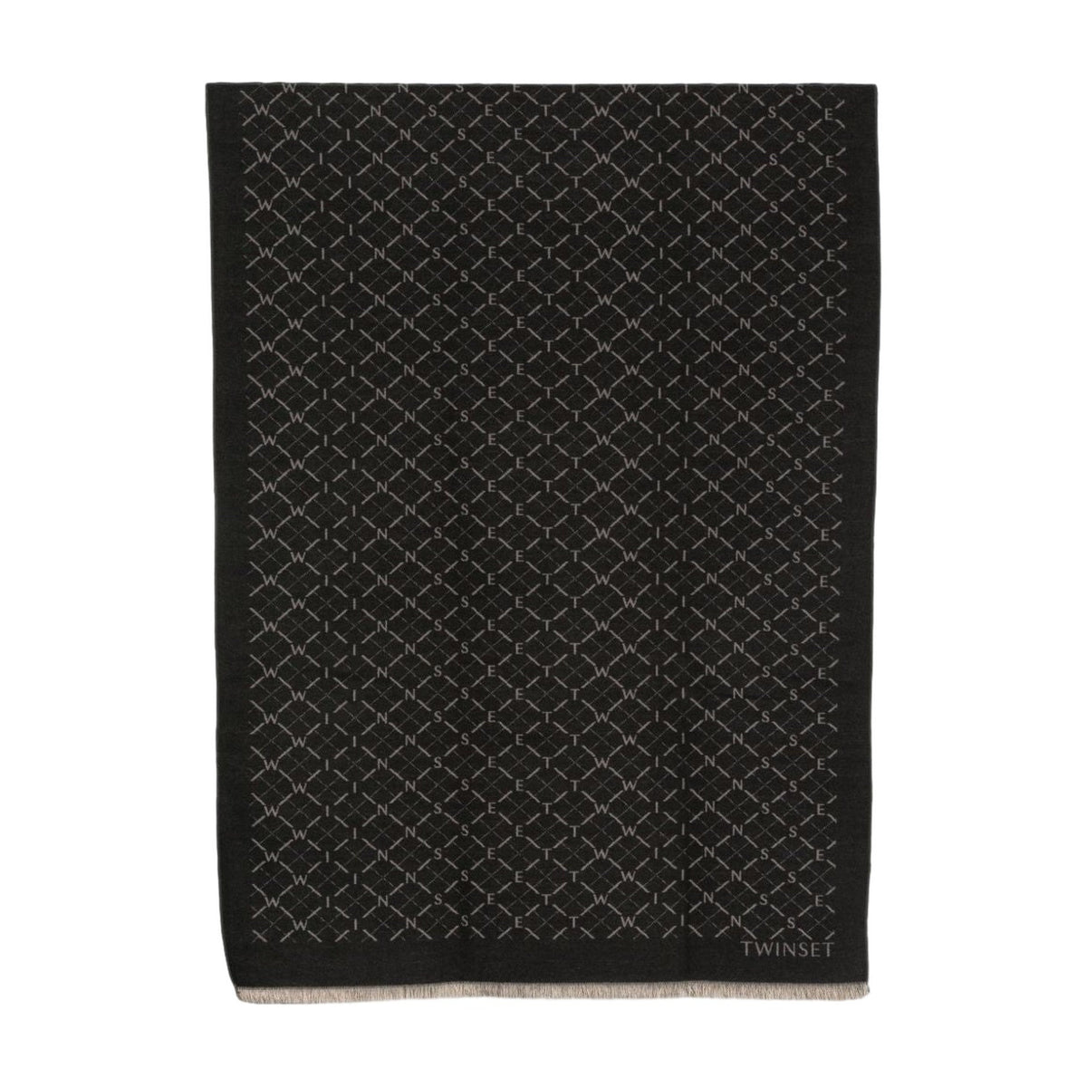 Stole Donna Twinset - Stola In Tessuto Jacquard 262TA4300 - Grigio