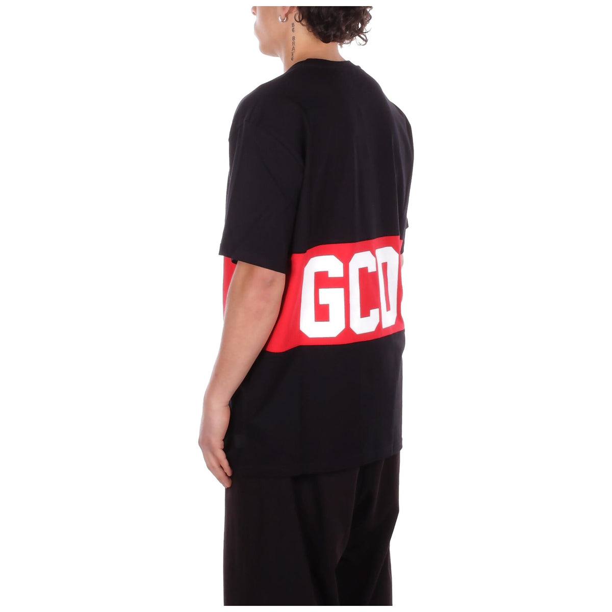 T-shirt Uomo Gcds - Band Logo Loose T-Shirt - Nero