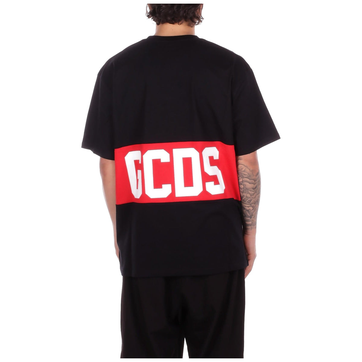 T-shirt Uomo Gcds - Band Logo Loose T-Shirt - Nero