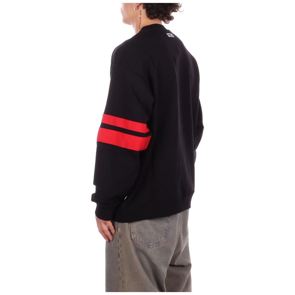 Felpe senza cappuccio Uomo Gcds - Logo Regular Crewneck - Nero