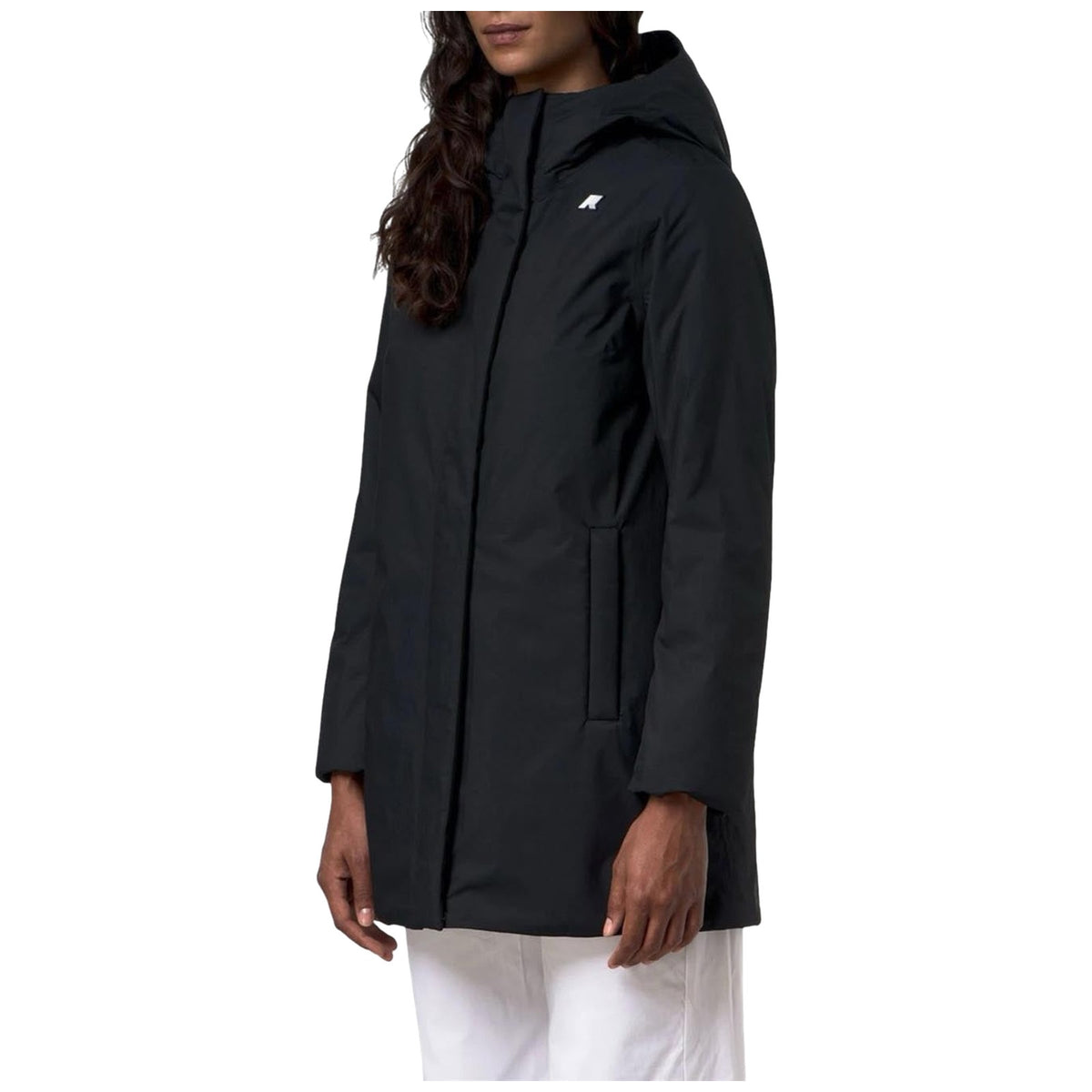 Giubbotti Donna K-Way - Lil Twill Soft Beaver - Nero