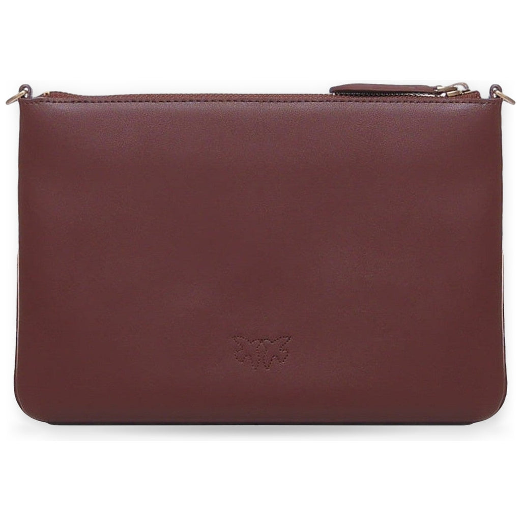 Pochette e Clutch Donna Pinko - Flat Classic Vitello Seta - Bordeaux