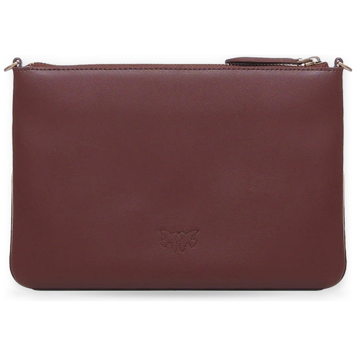 Pochette e Clutch Donna Pinko - Flat Classic Vitello Seta - Bordeaux