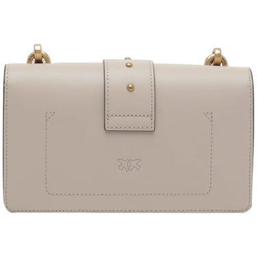 Borse a mano Donna Pinko - Love One Mini New Buckle Vitel - Beige