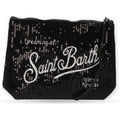 Pochette e Clutch Unisex Mc2 Saint Barth - Pochette Aline Velvet Paillettes 00 Emb - Multicolore
