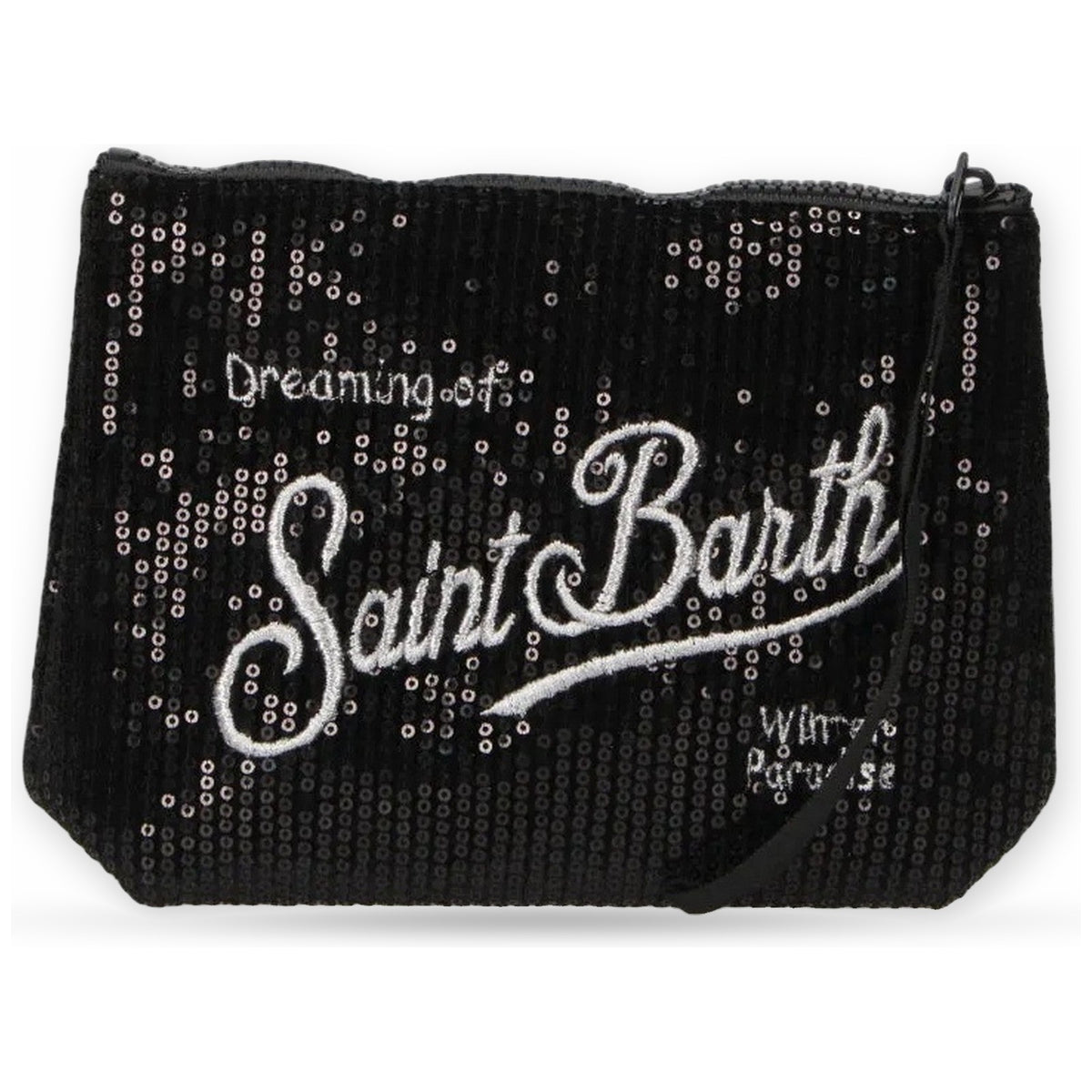 Pochette e Clutch Unisex Mc2 Saint Barth - Pochette Aline Velvet Paillettes 00 Emb - Multicolore