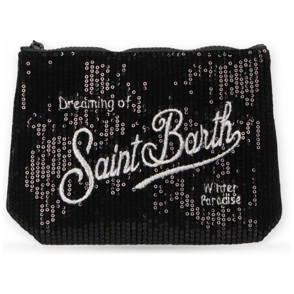 Pochette e Clutch Unisex Mc2 Saint Barth - Pochette Aline Velvet Paillettes 00 Emb - Multicolore