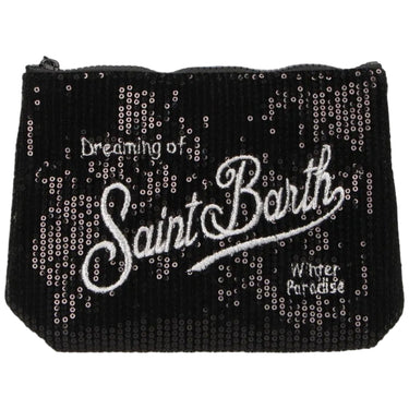 Pochette e Clutch Unisex Mc2 Saint Barth - Pochette Aline Velvet Paillettes 00 Emb - Multicolore