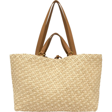 Borse a spalla Donna Gianni Chiarini - BORSA PELLE e TESSUTO - Beige