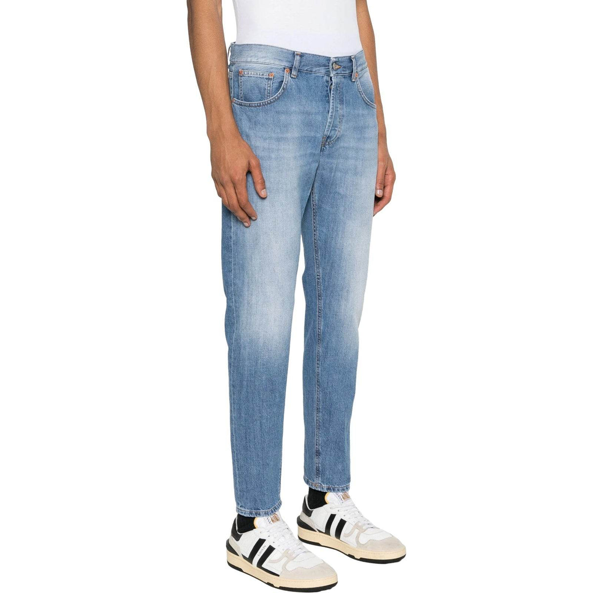 Pantaloni Uomo Dondup - Pantalone Dian - Blu-Gianni Foti