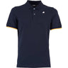 Polo Uomo K-Way - Vincent Pique - Blu-Gianni Foti