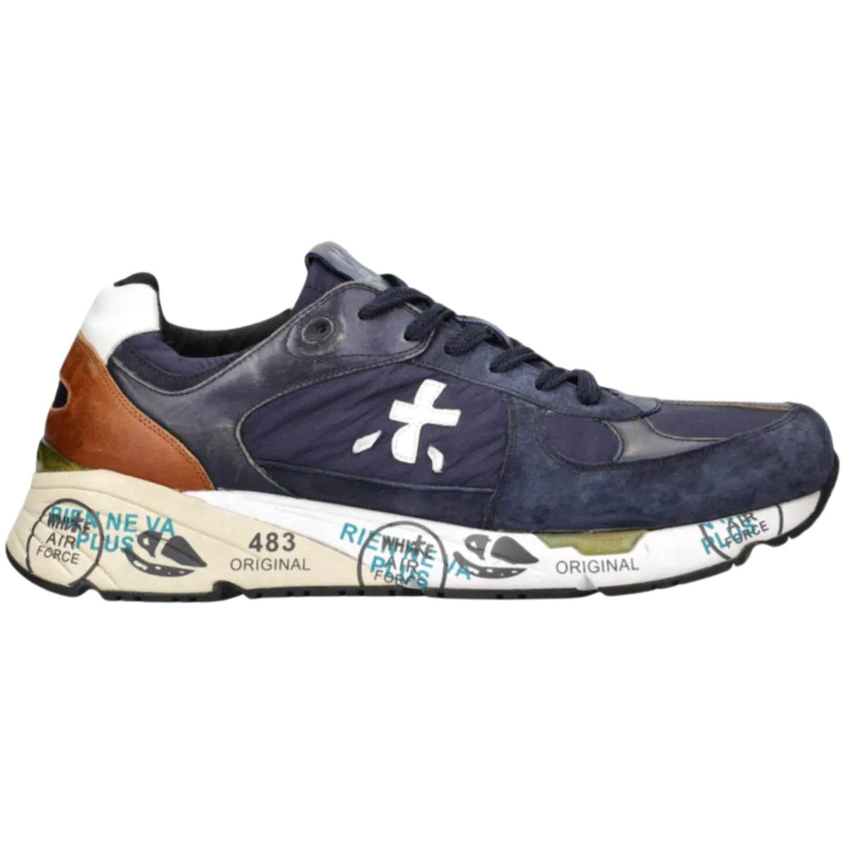 Sneaker Uomo Premiata - Mase - Blu-Gianni Foti
