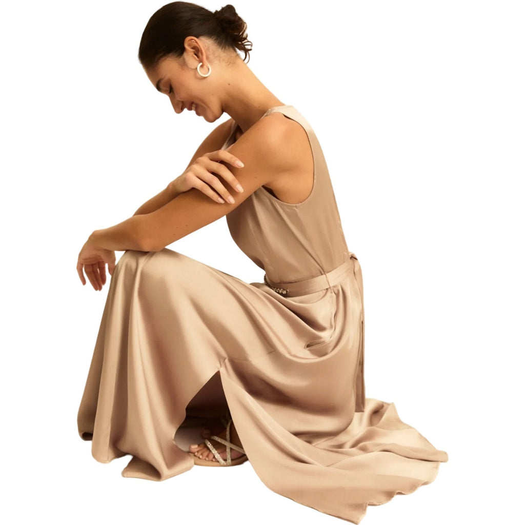 Vestiti casual Donna Emme - Abito - Beige-Gianni Foti